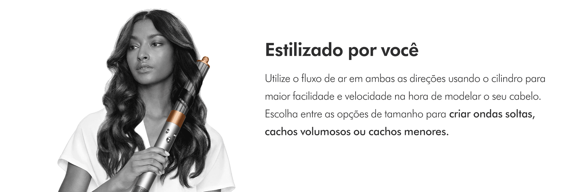 Modelador de cachos longo Airwrap™